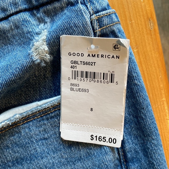 ✨BNWT: GOOD AMERICAN Women’s Good Boy Jeans- Size 8/29 - Picture 10 of 16
